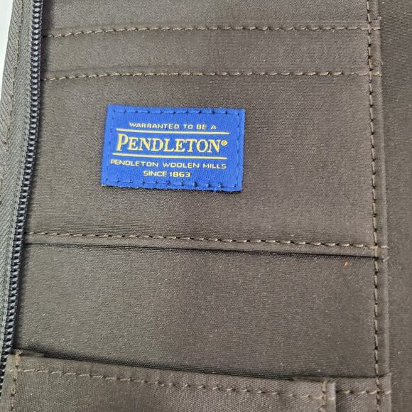 Pendleton Wool rust feather storm- Tablet Case portfolio tablet Cover 9.5x7.5 - Picture 4 of 11